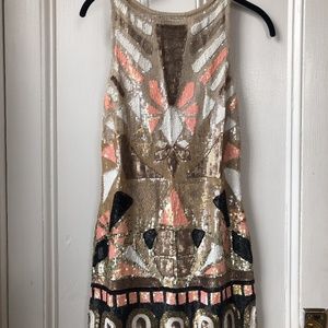 All Saints Sequined Dress